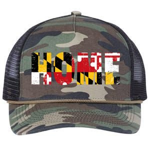 Maryland Is Home Retro Rope Trucker Hat Cap