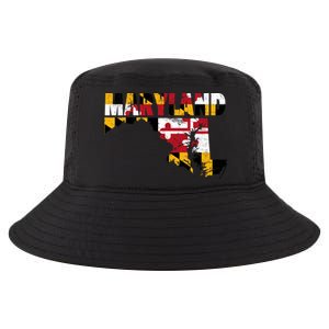 Maryland State Flag Cool Comfort Performance Bucket Hat