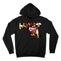 Maryland State Flag Hoodie