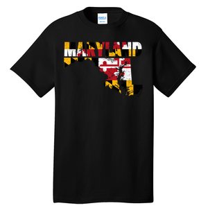 Maryland State Flag Tall T-Shirt