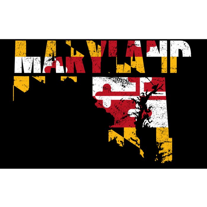 Maryland State Flag Bumper Sticker