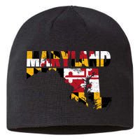 Maryland State Flag Sustainable Beanie