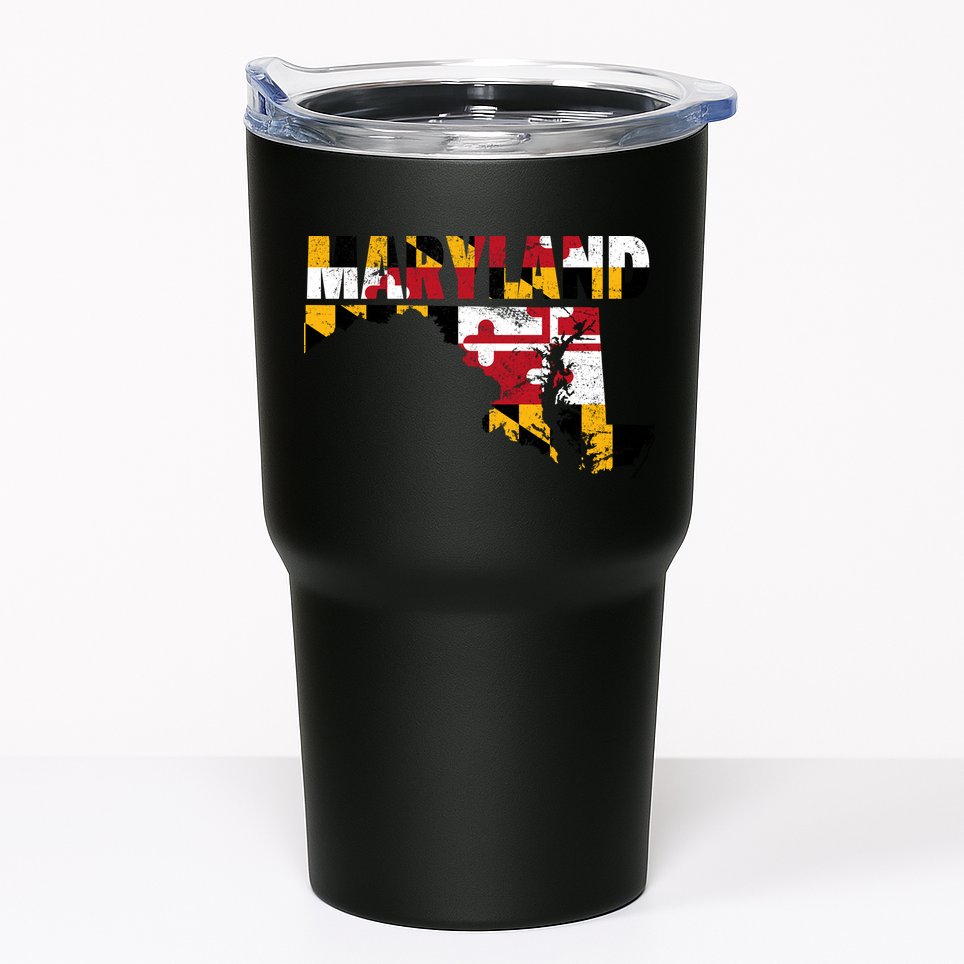 Maryland State Flag Tumbler