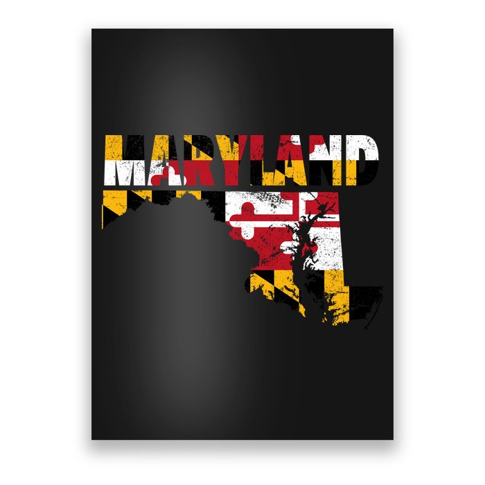 Maryland State Flag Poster