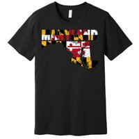 Maryland State Flag Premium T-Shirt