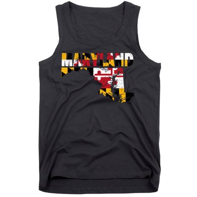 Maryland State Flag Tank Top