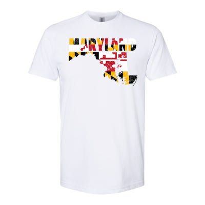 Maryland State Flag Softstyle® CVC T-Shirt