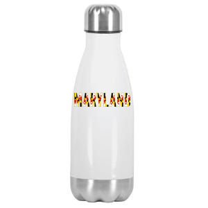 Maryland Word Flag Stainless Steel Insulated Water Bottle