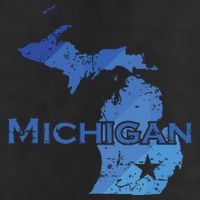 Michigan American State Outline Map Usa Adult Drive Performance Visor