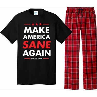 Make America Sane Again Haley 2024 Pajama Set