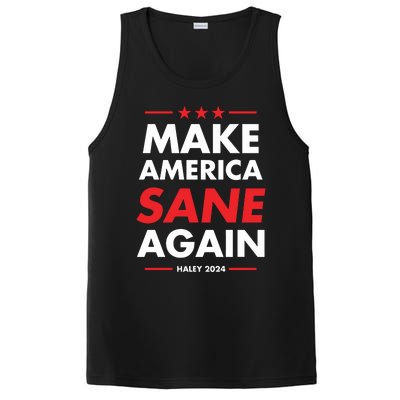 Make America Sane Again Haley 2024 PosiCharge Competitor Tank