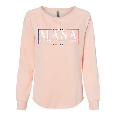 Make America Straight Again Political Funny Sarcastic Womens California Wash Sweatshirt