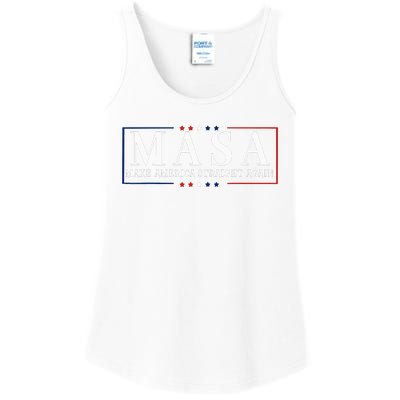 Make America Straight Again Political Funny Sarcastic Ladies Essential Tank