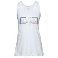 Make America Straight Again Political Funny Sarcastic Ladies Essential Flowy Tank