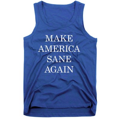 Make America Sane Again Donald Trump 2024 Election Maga Great Gift Tank Top