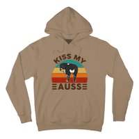 Mini Australian Shepherd Kiss My Auss Funnny Dog Hoodie