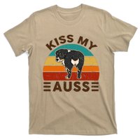 Mini Australian Shepherd Kiss My Auss Funnny Dog T-Shirt