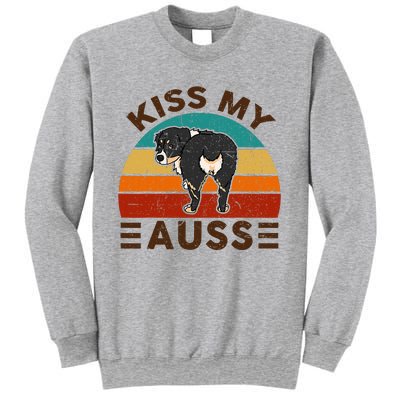 Mini Australian Shepherd Kiss My Auss Funnny Dog Sweatshirt