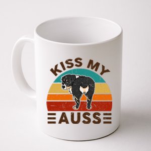 Mini Australian Shepherd Kiss My Auss Funnny Dog Coffee Mug