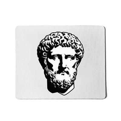 Marcus Aurelius Statue Blackwork Mousepad
