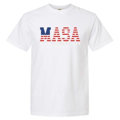 Make America Straight Again MASA Funny Political Sarcastic Garment-Dyed Heavyweight T-Shirt