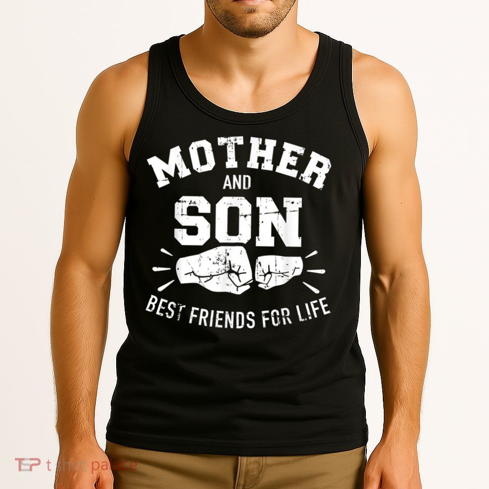 Mother And Son Best Friends For Life Mom Tank Top