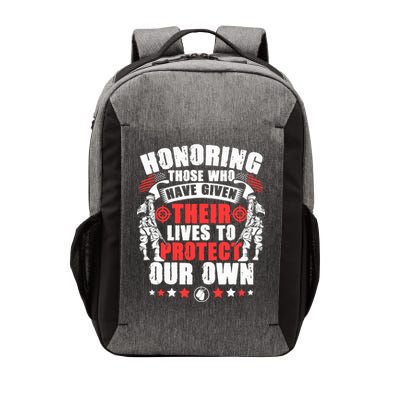 Military American Soldier Memorial Honoring Vector Backpack