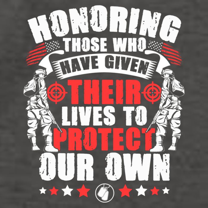 Military American Soldier Memorial Honoring Vector Backpack