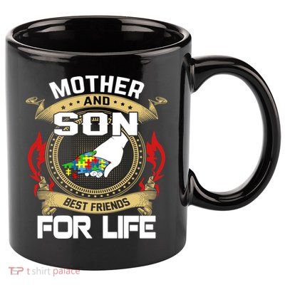 Mother And Son Best Friend For Life Gift 11oz C Handle Ceramic Mug