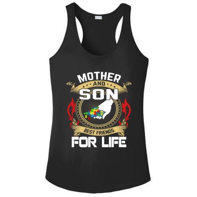 Mother And Son Best Friend For Life Gift Ladies PosiCharge Competitor Racerback Tank