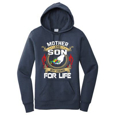 Mother And Son Best Friend For Life Gift Women's Pullover Hoodie