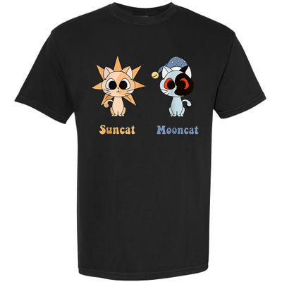 Moondrop And Sundrop As Fnaf Security Breach Cats Garment-Dyed Heavyweight T-Shirt