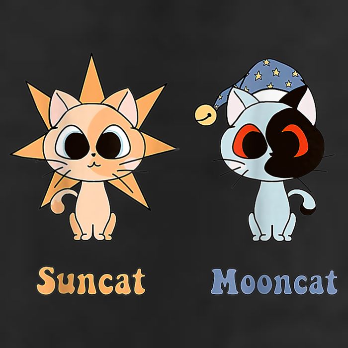 Moondrop And Sundrop As Fnaf Security Breach Cats 7 Panel Mesh Trucker Snapback Hat