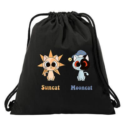 Moondrop And Sundrop As Fnaf Security Breach Cats Drawstring Bag