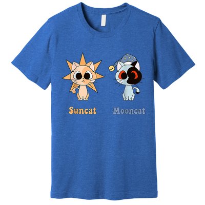 Moondrop And Sundrop As Fnaf Security Breach Cats Premium T-Shirt