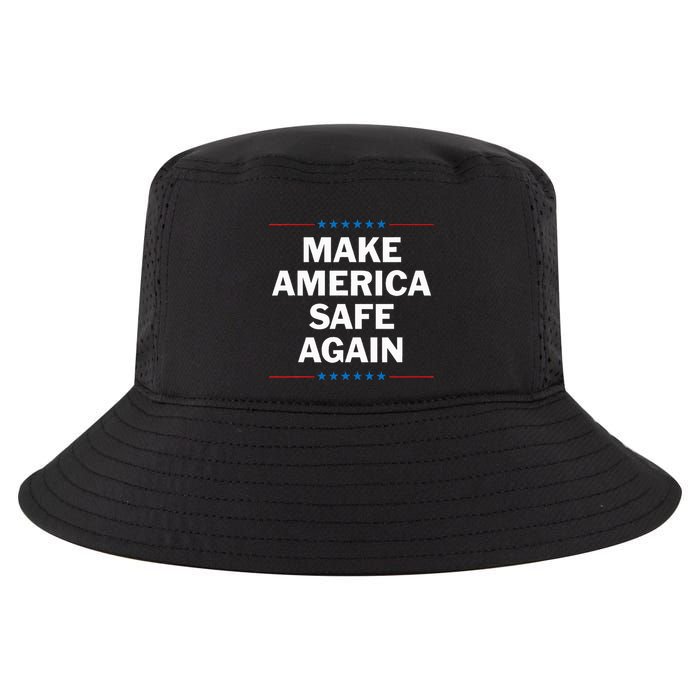 Make America Safe Again Cool Comfort Performance Bucket Hat