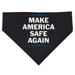 Make America Safe Again USA-Made Doggie Bandana