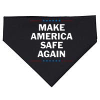 Make America Safe Again USA-Made Doggie Bandana