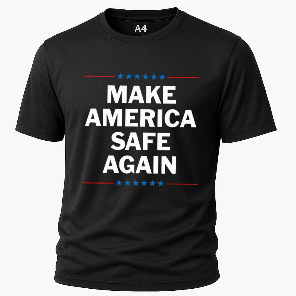 Make America Safe Again Cooling Performance Crew T-Shirt
