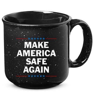 Make America Safe Again 15oz Campfire Ceramic Mug