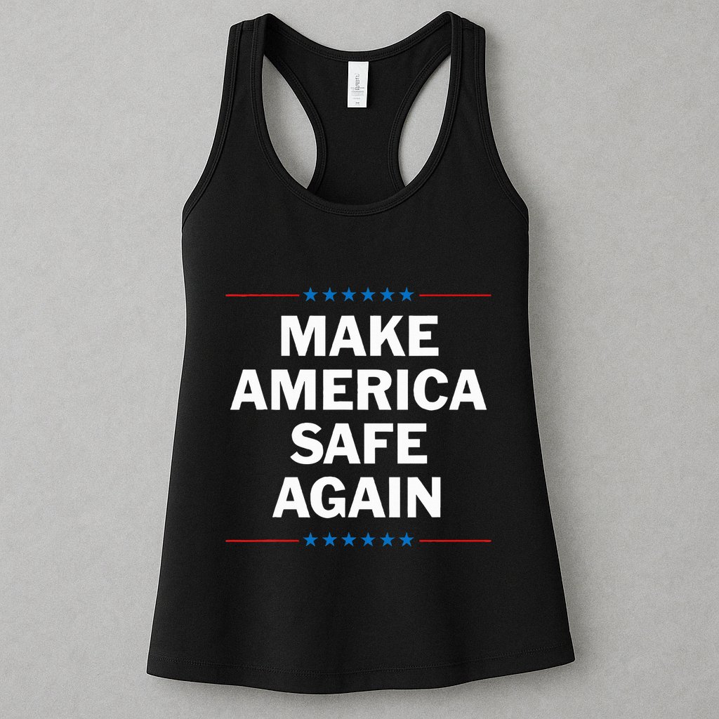 Make America Safe Again Womens Tank Top