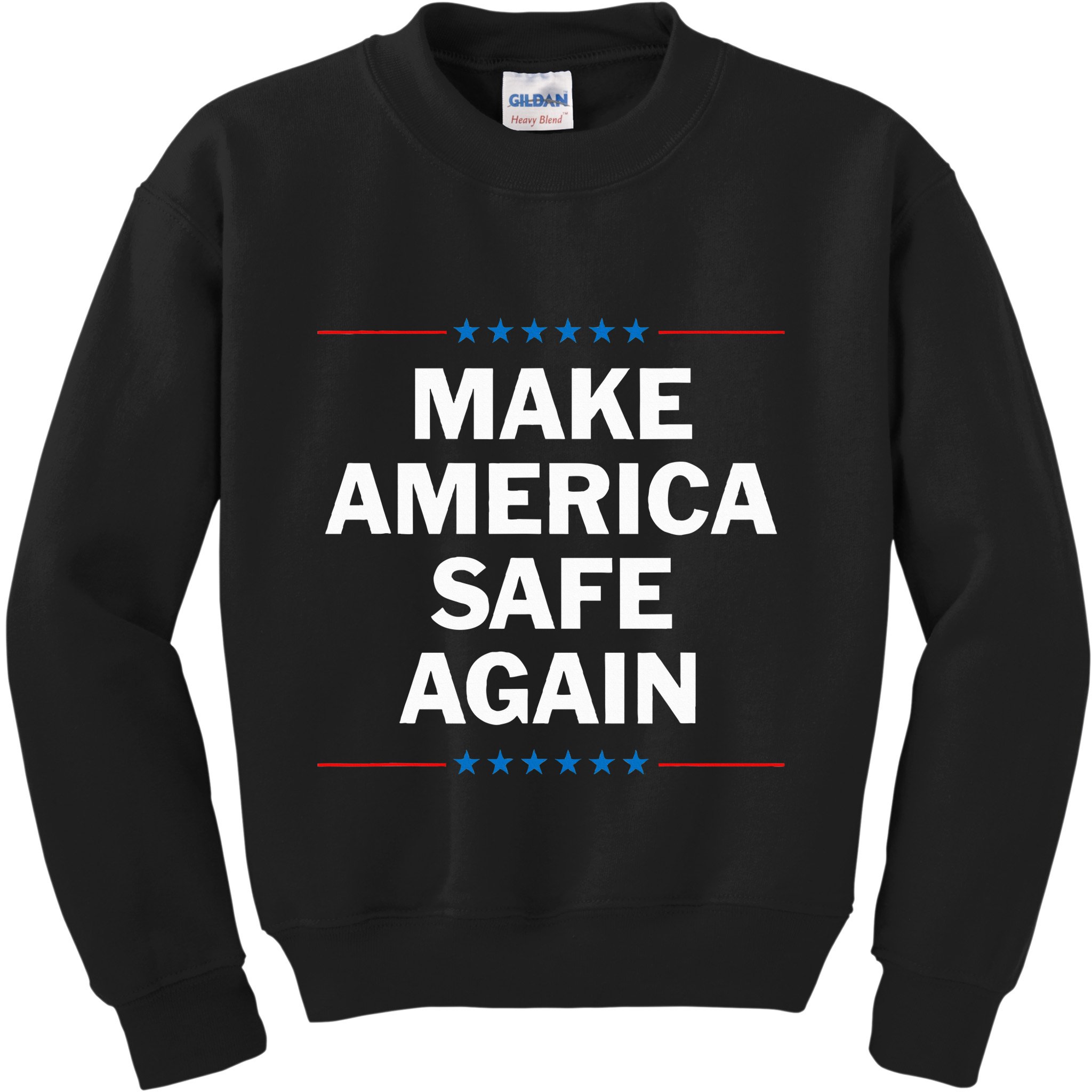 Make America Safe Again Kids Sweatshirt