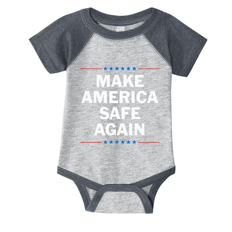 Make America Safe Again Infant Baby Jersey Bodysuit