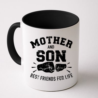 Mother And Son Best Friends For Life Mom Cute Gift Mug