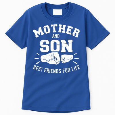 Mother And Son Best Friends For Life Mom Cute Gift Tall T-Shirt