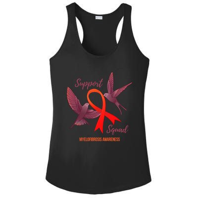 Myelofibrosis Awareness Support Squad Gift Ladies PosiCharge Competitor Racerback Tank