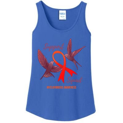 Myelofibrosis Awareness Support Squad Gift Ladies Essential Tank