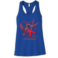 Myelofibrosis Awareness Support Squad Gift Women's Racerback Tank