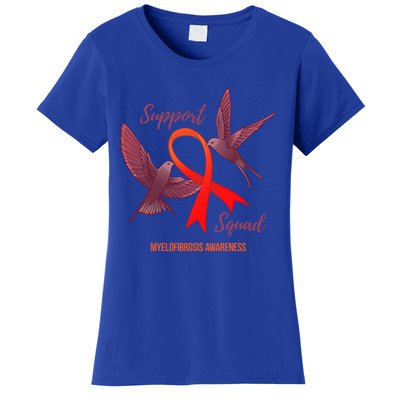 Myelofibrosis Awareness Support Squad Gift Women's T-Shirt