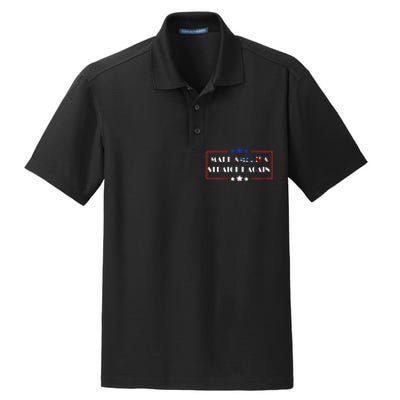 Make America Straight Again Political Funny Sarcastic Dry Zone Grid Polo